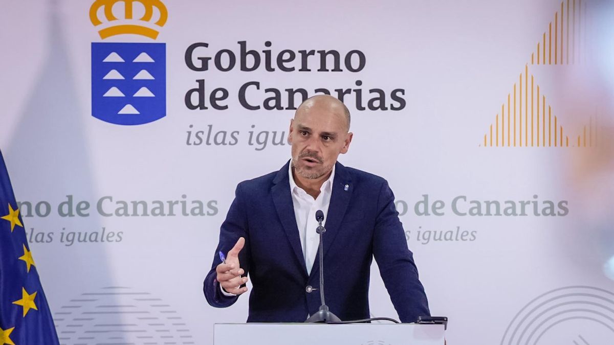 Alfonso Cabello, portavoz del Gobierno de Canarias.