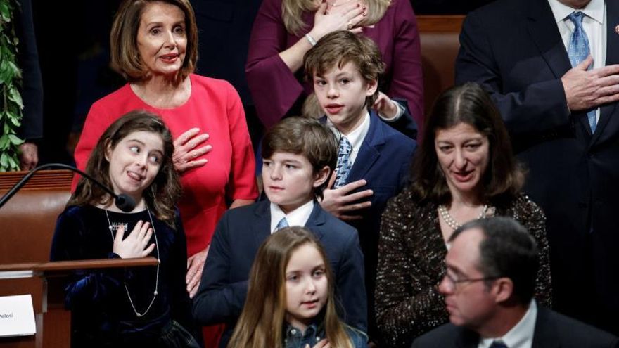 Nancy Pelosi se convierte en la nueva presidenta de la Cámara Baja de EE.UU.