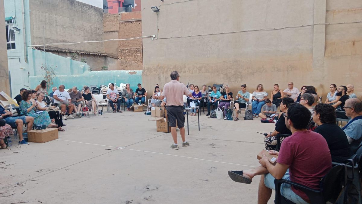 Imagen de la reunión de los comités.