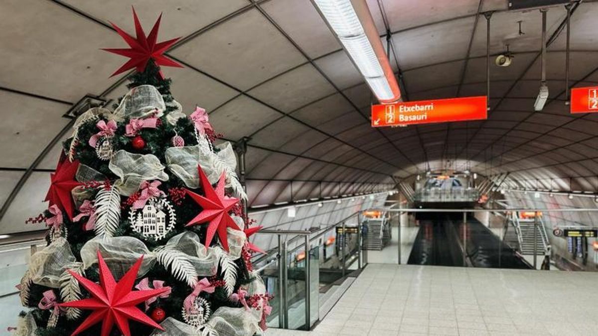 Los horarios especiales del transporte público en Euskadi para Nochebuena y Navidad: cambios e interrupciones
