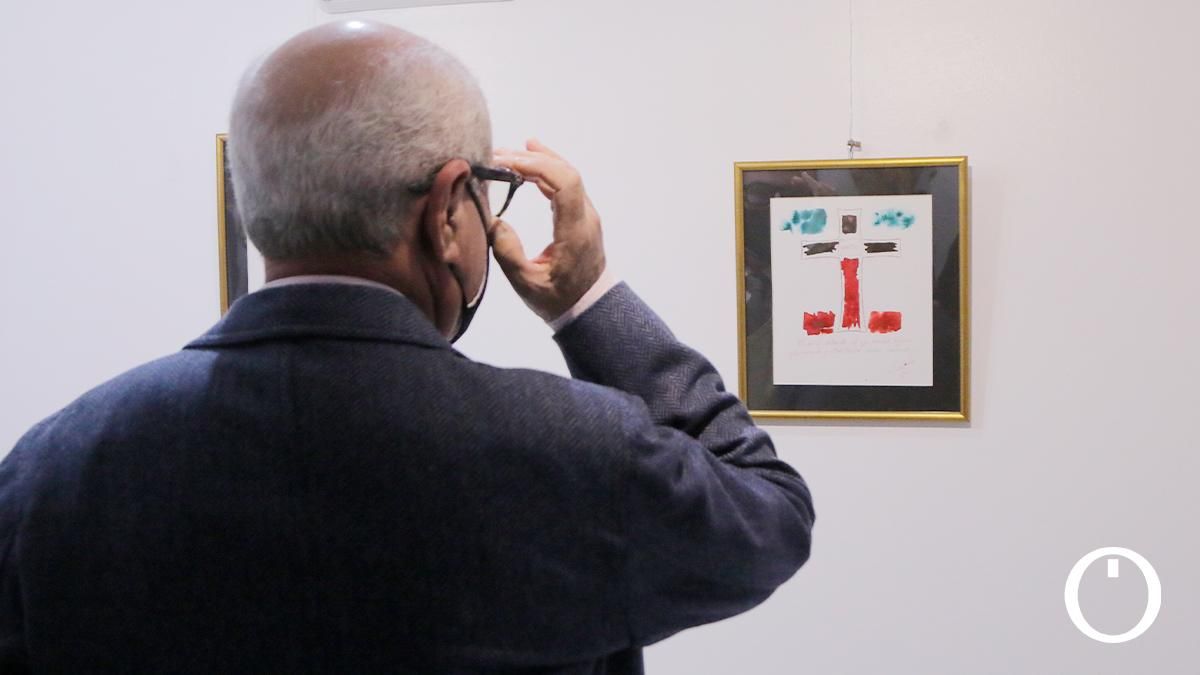 Inauguración de la exposición de Guadalupe Codes Belda. Greguerías Ilustradas