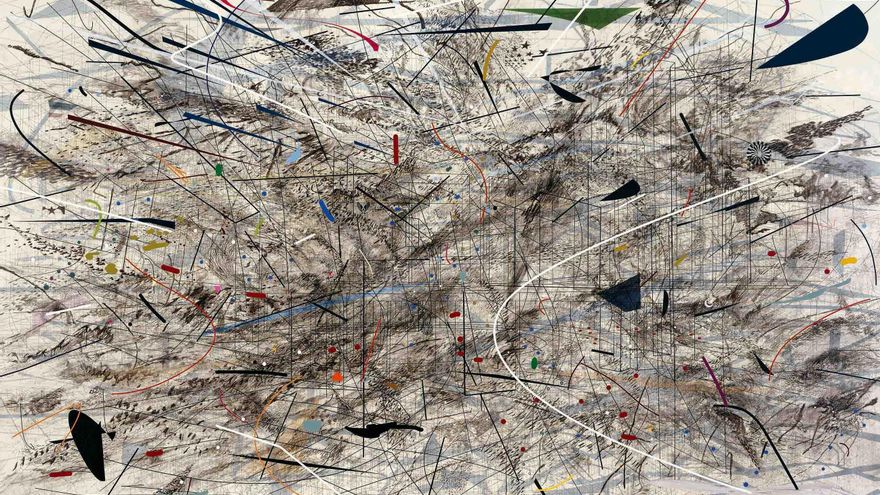 El Whitney presenta su muestra de la inquisitiva obra de Julie Mehretu