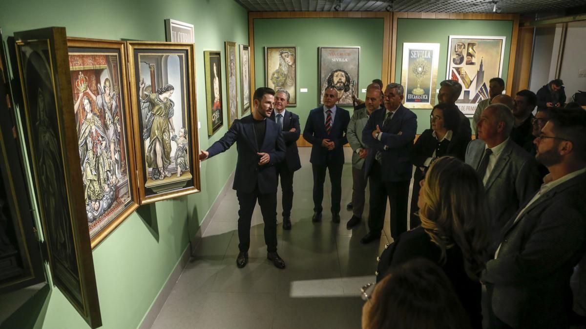 Inauguración de la exposición 'Imago Fidei' en la Fundación Cajasol