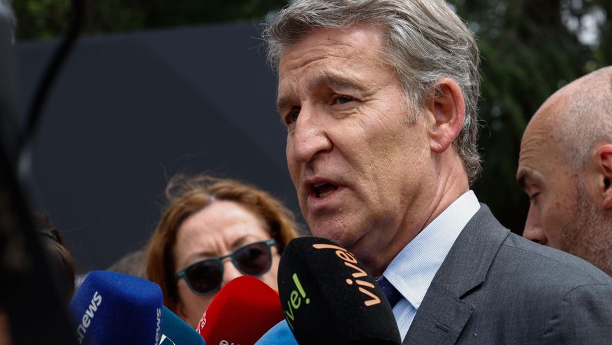 Feijóo afirma que "Sánchez se ha gastado buena parte del presupuesto de forma ilegal y corrupta"