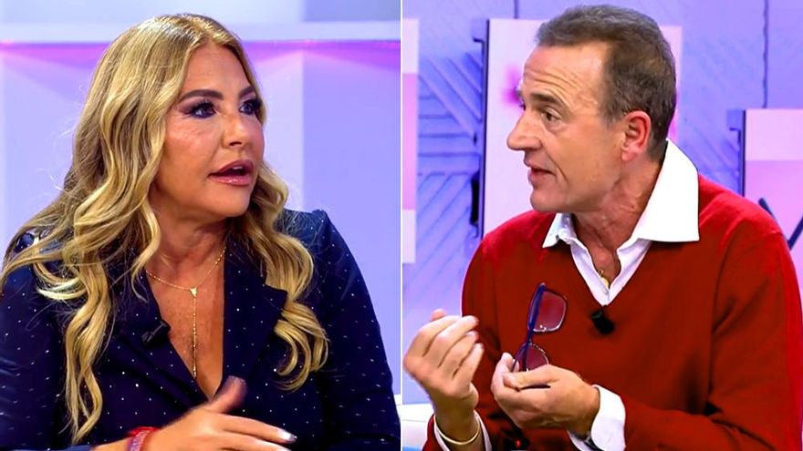 Cristina Tárrega responde a Lequio por pagar con ella una broma que le hizo Joaquín Prat: "¡Totalmente machista!"