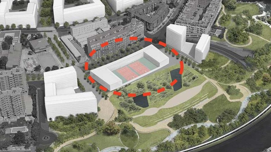 Vecinos y coles de Arganzuela advierten a Almeida que la parcela del Museo EMT es "deportiva", según la memoria vinculante