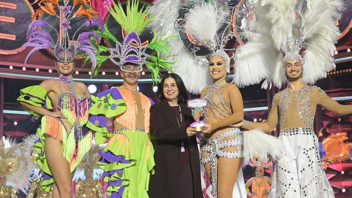 ‘Baracoa’ y ‘Kisamba’ ganan el concurso de comparsas del Carnaval ‘Las Vegas’ de la capital grancanaria