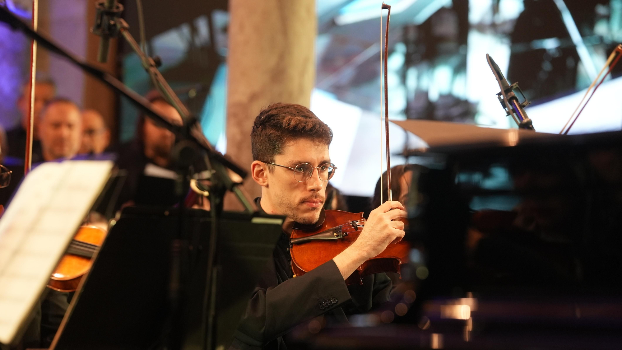 Martina Filjak con la orquesta de Córdoba