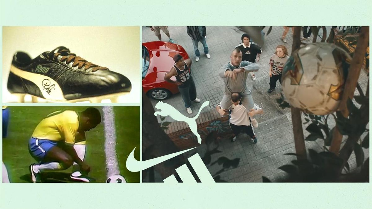 Adidas vs Nike y antes Puma: la carrera sin frenos del marketing en medio siglo de mundiales