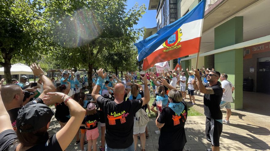 Encuentro de charangas y peñas. Día de la Música en Astillero