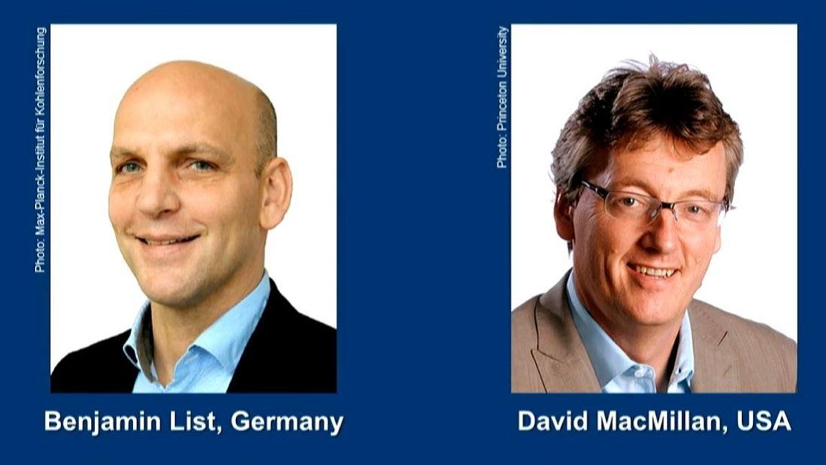 Premiados con el Nobel de Química 2021