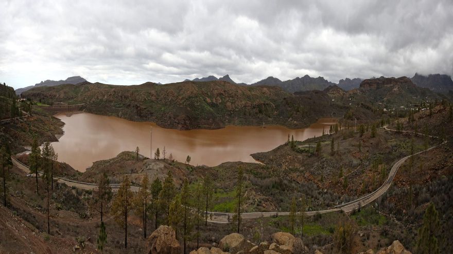 Presa de Chira, en Gran Canaria.