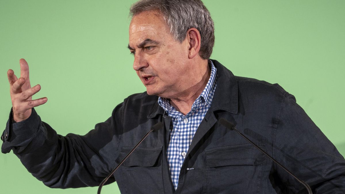 Imagen de archivo (23/04/2026) del expresidente del Gobierno José Luis Rodríguez Zapatero.