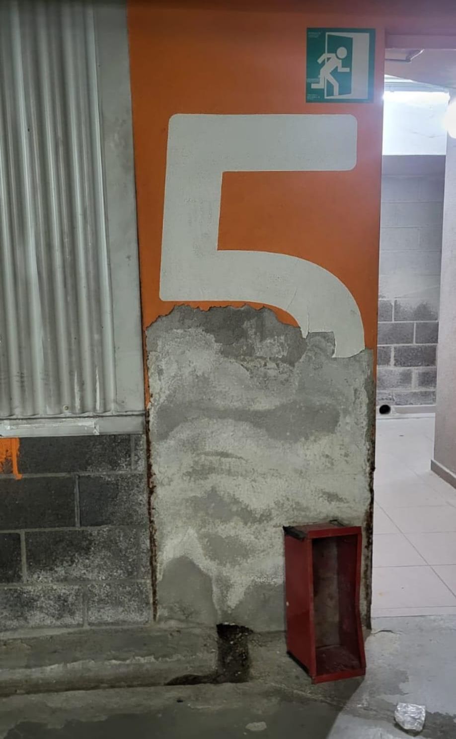 Desperfectos en las instalaciones de La Concha