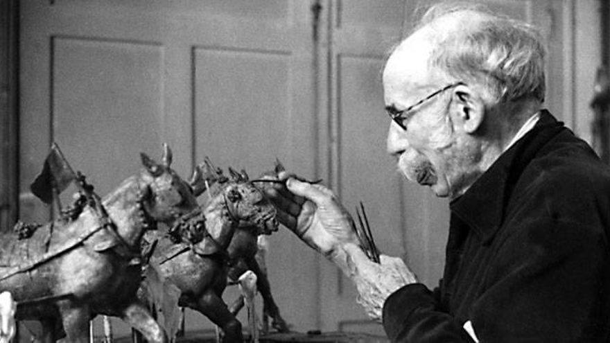 Quién fue Mariano Benlliure: la historia de las manos tras el busto de los Premios Goya