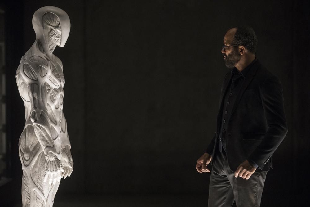 Bernard, en un capítulo de la segunda temporada de Westworld
