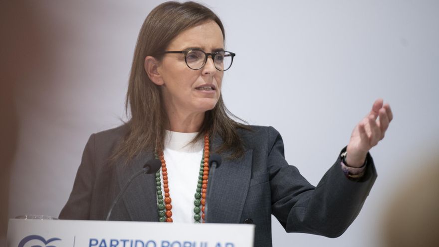 Archivo - La vicesecretaria de Organización del PP, Carmen Fúnez.