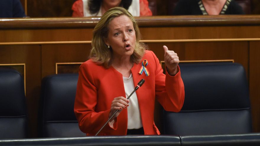 La vicepresidenta primera y ministra de Asuntos Económicos y Transformación Digital, Nadia Calviño