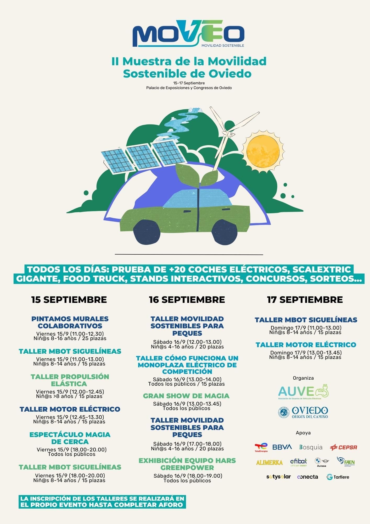 Programa de actividades de Moveo