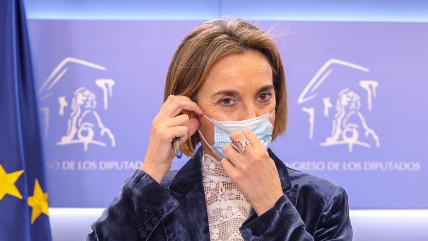 La portavoz del PP en el Congreso de los Diputados, Cuca Gamarra.