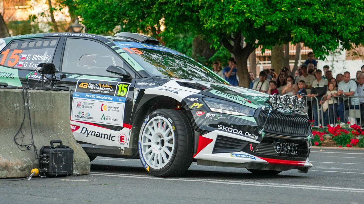 El checo Striteský, primer líder del Rally Sierra Morena