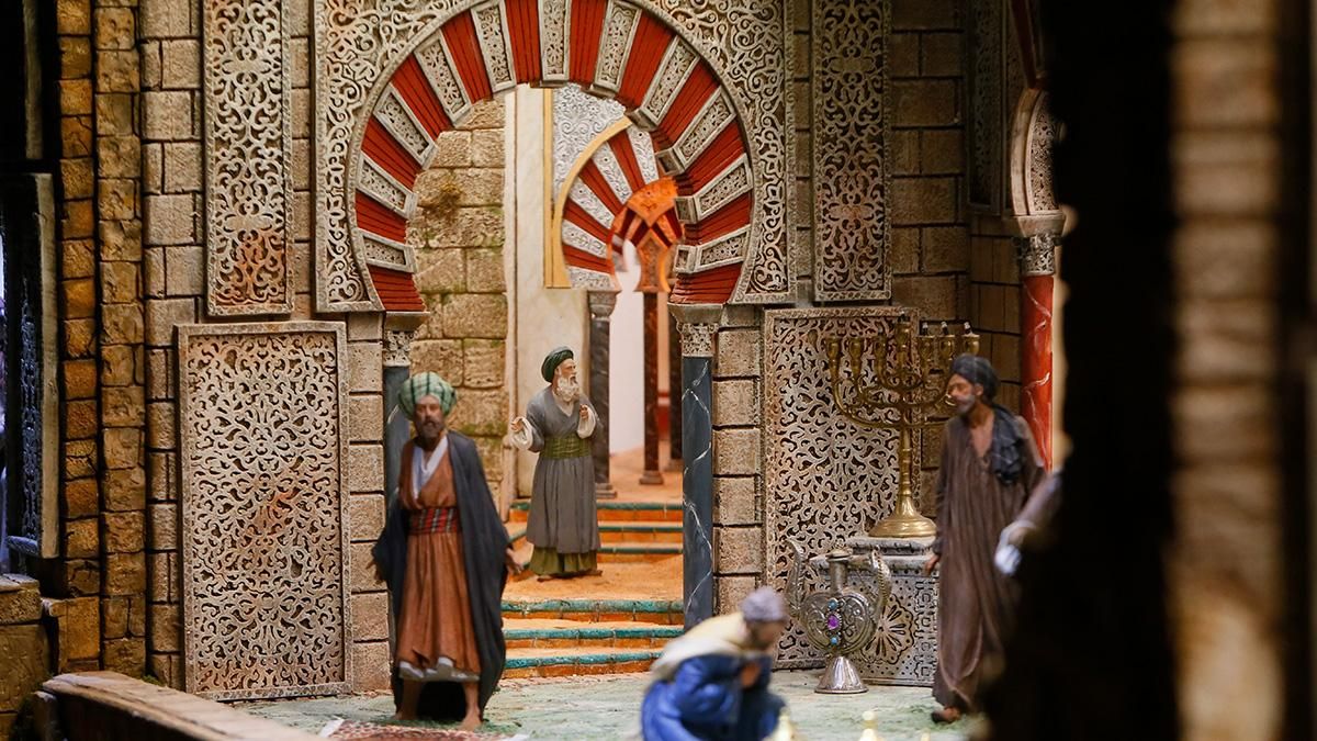 Inauguración del Belen de Cajasol