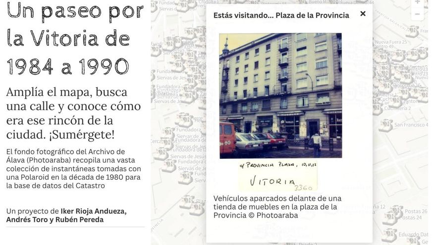 Un paseo por la Vitoria de 1984 a 1990: más de 800 fotografías de Polaroid muestran la ciudad hace cuatro décadas