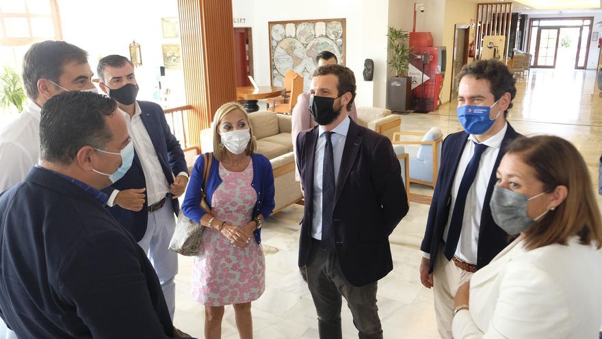 El secretario general del PP desvincula la visita de Pablo Casado a La Gomera de una posible moción de censura al Gobierno de Canarias