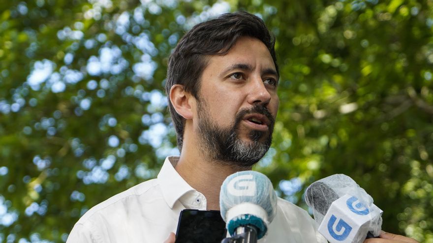 Antón Gómez-Reino en declaraciones a los medios