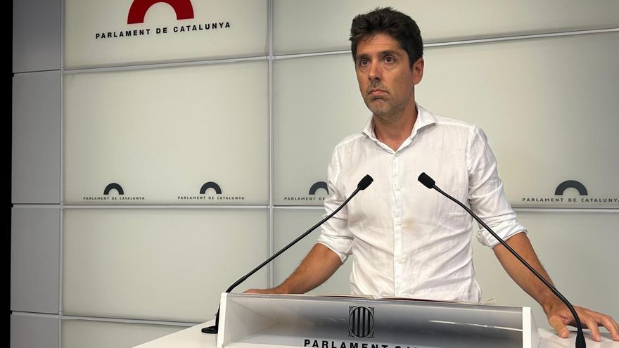 El portavoz de los Comuns en el Parlament, David Cid