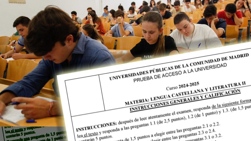 Así serán los exámenes de la nueva Selectividad 2025