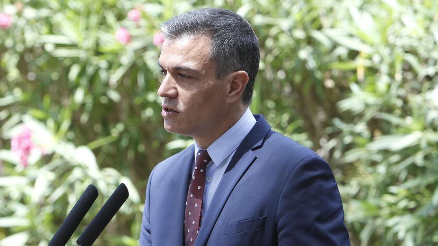 El presidente del Gobierno, Pedro Sánchez