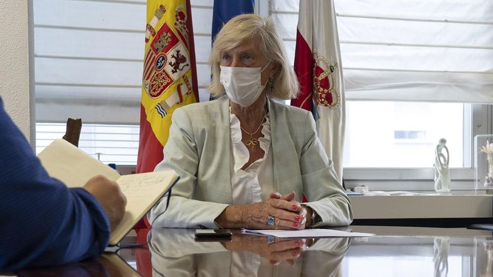 Marina Lombó, consejera de Educación.