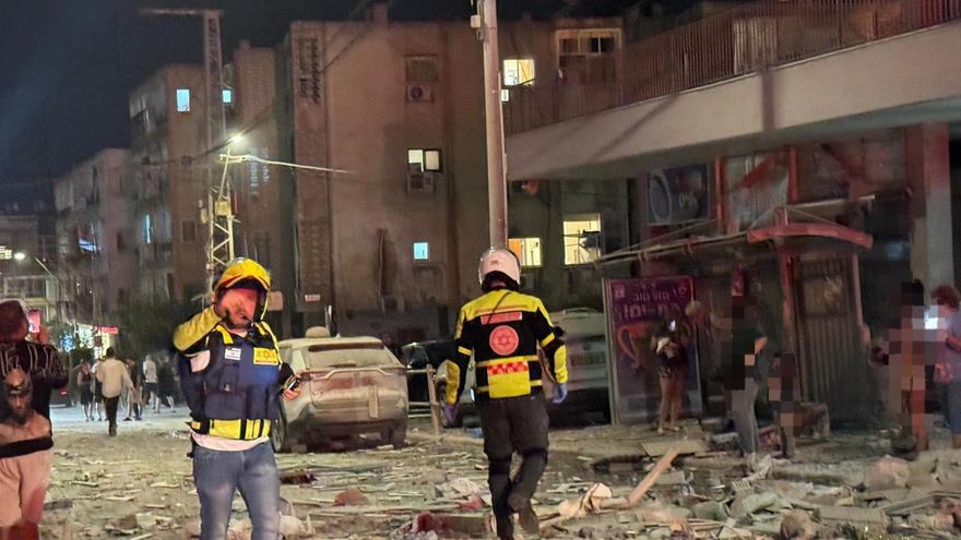 Última oleada de ataques iraníes en Israel deja más de 150 de heridos y cinco muertes