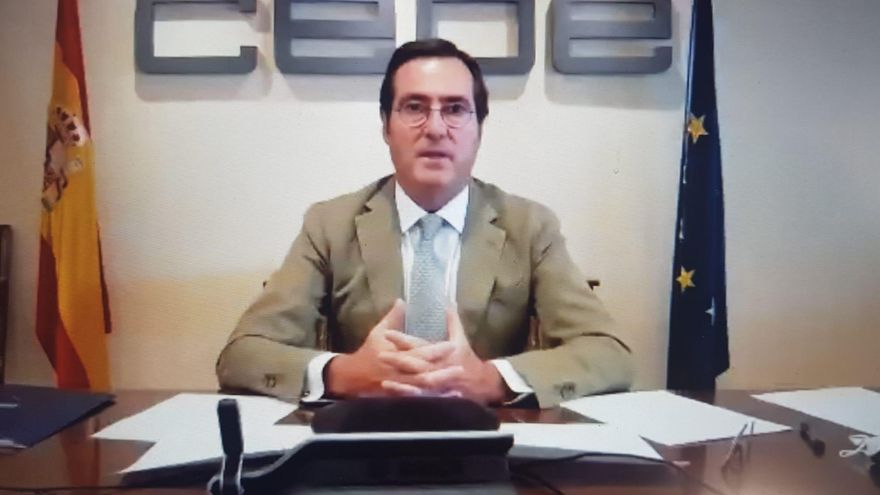 Antonio Garamendi, presidente de la CEOE