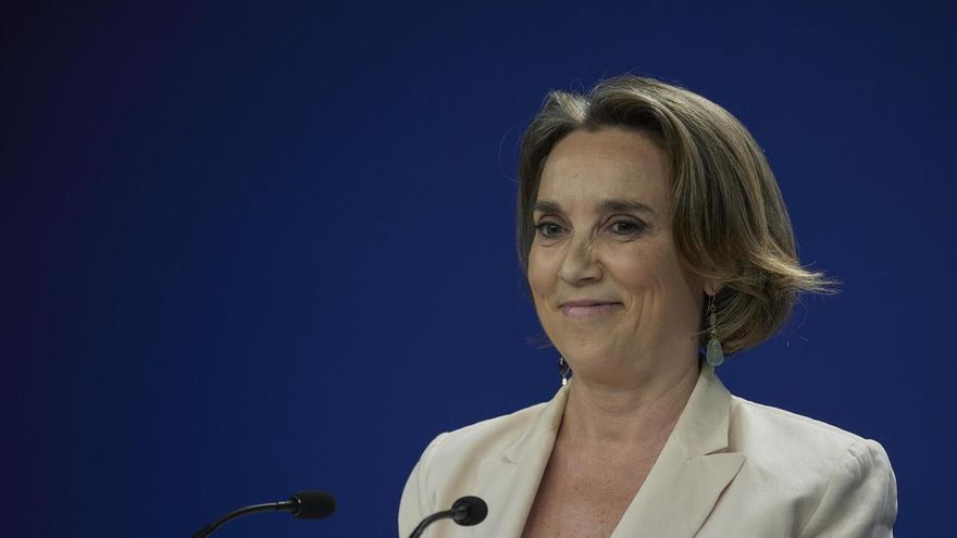 La secretaria general del PP, Cuca Gamarra.