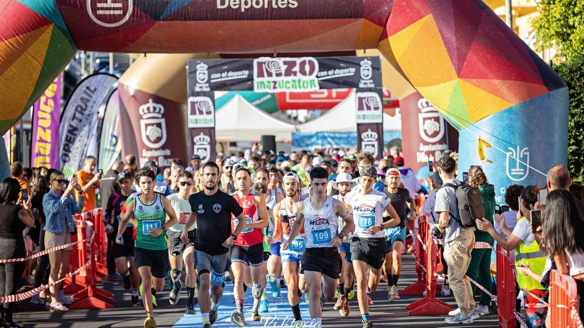 Josep Miret y Andreea Dorlea, vencedores de la Mazucator Trail 2025.
