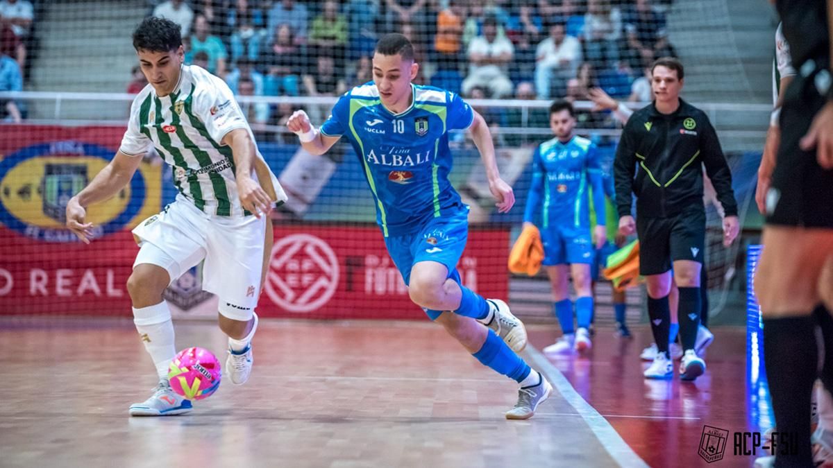 Lance del encuentro del Córdoba Patrimonio en Valdepeñas