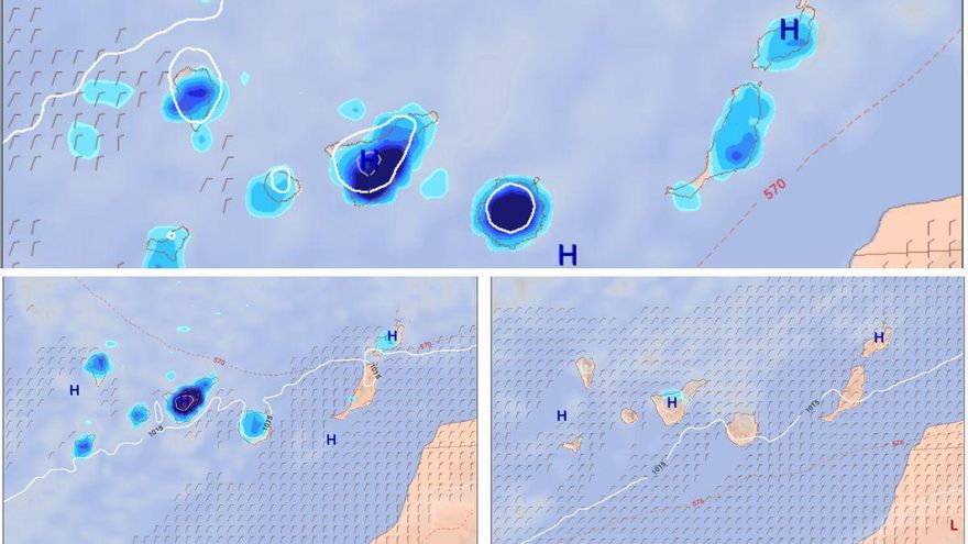 Dana en Canarias: hasta cuándo seguirán las lluvias