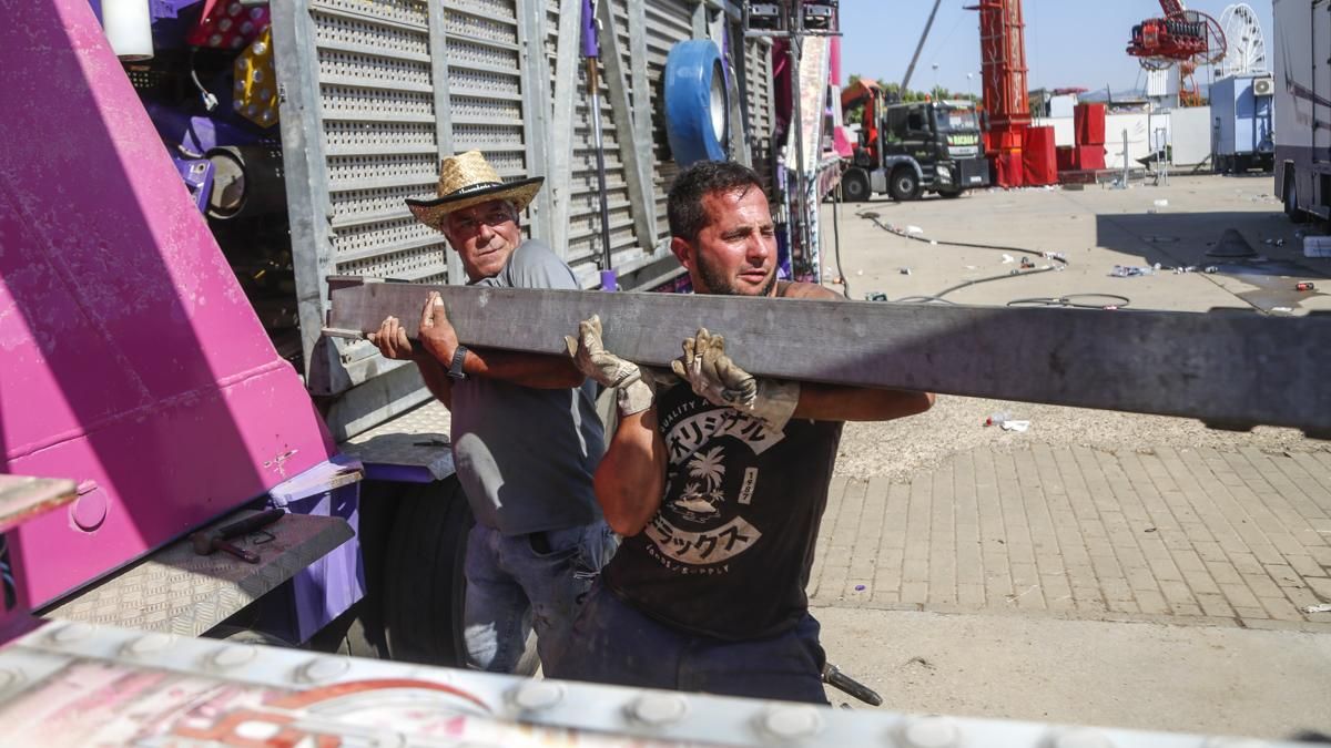 Desmontaje de la Feria
