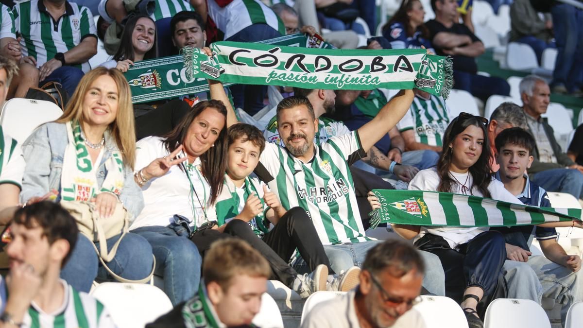 Grada Blanquiverde del Córdoba CF - Albacete BP