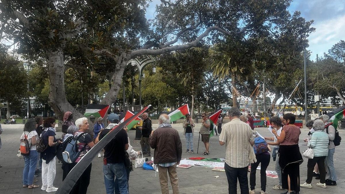 Global Sumud Canarias: "Nos concentraremos cada martes hasta que liberen a los miembros de la Flotilla"