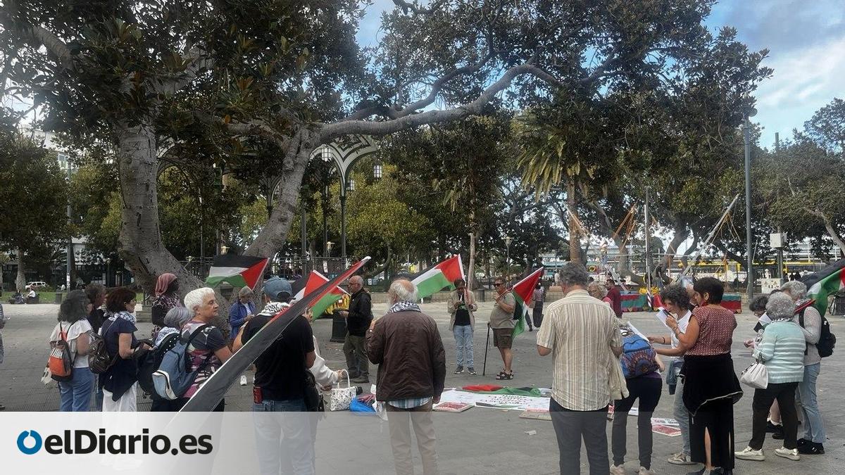 Global Sumud Canarias:  Nos concentraremos cada martes hasta que liberen a los miembros de la Flotilla 