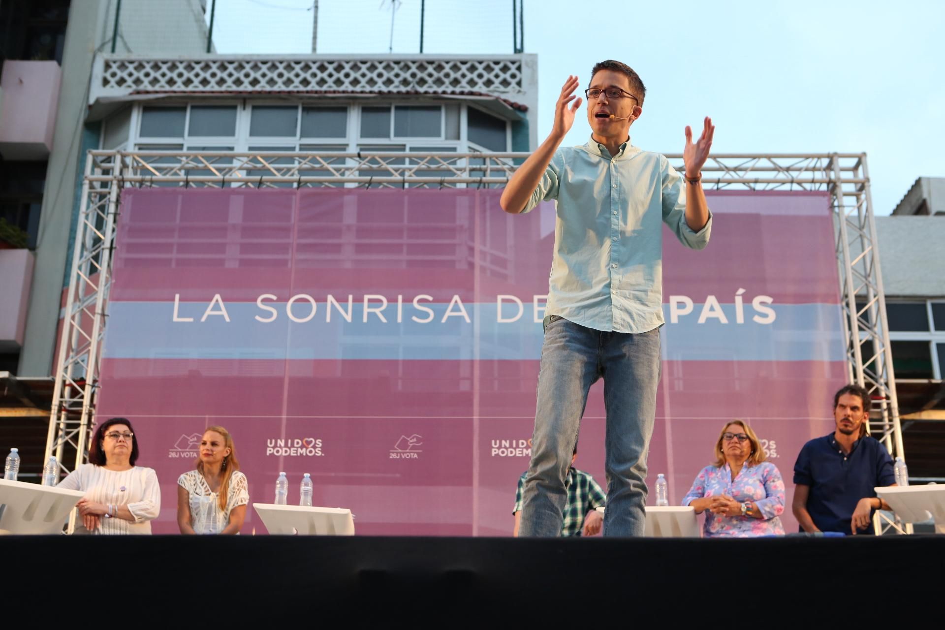 Íñigo Errejón en Las Palmas de Gran Canaria