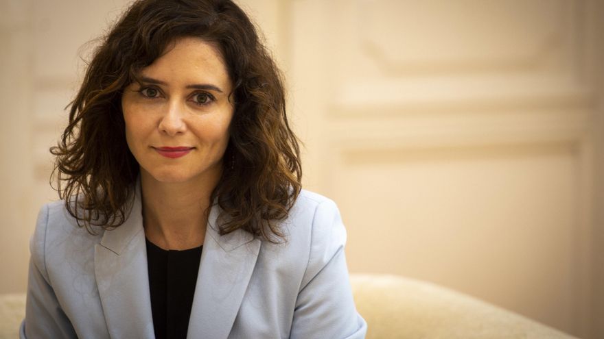 La presidenta de la Comunidad de Madrid, Isabel Díaz Ayuso.