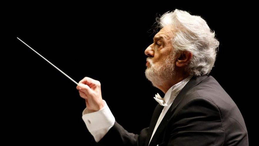 Ell tenor español Plácido Domingo.