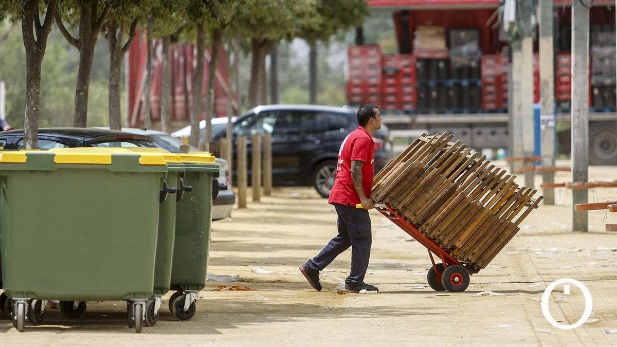Desmontaje de la Feria