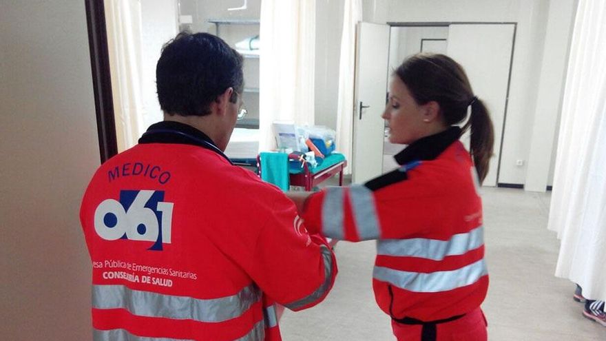 Efectivos sanitarios de la Junta de Andalucía.