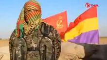 Imagen de uno de los españoles que combaten en las filas de las milicias kurdas de Siria.