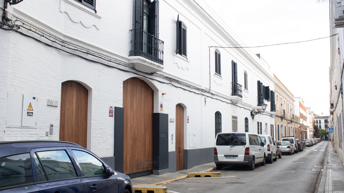 Edificio del pasaje Mallol número 8, donde antes había un corralón pero que fue remodelado en la década pasada.